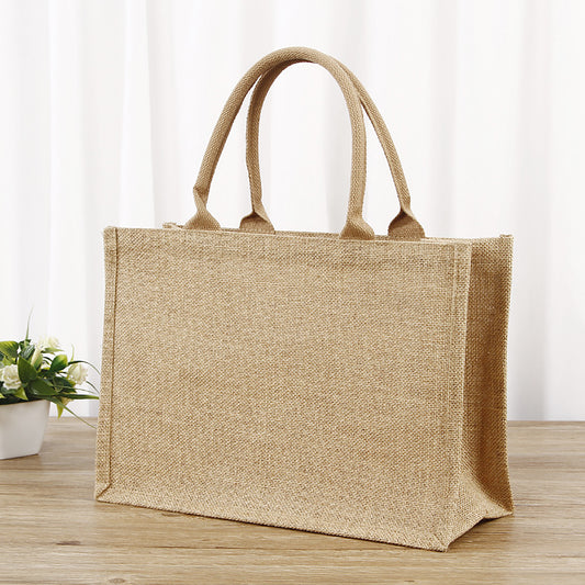 Waterproof Jute Eco friendly Tote Bag
