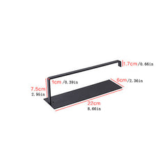 Metal Kitchen Tissue Rack Under Cabinet Single Hand Operable Paper Towel Holder