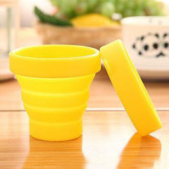 170ml Portable Silicone Folding Cup for Outdoor Sports Camping