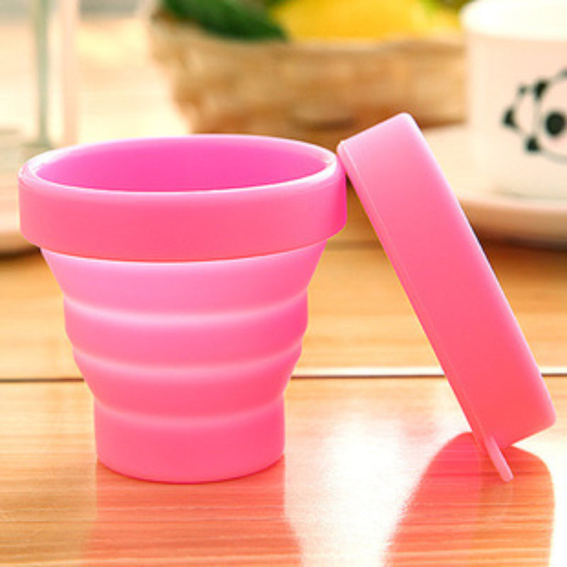 170ml Portable Silicone Folding Cup for Outdoor Sports Camping