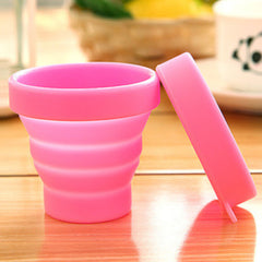 170ml Portable Silicone Folding Cup for Outdoor Sports Camping