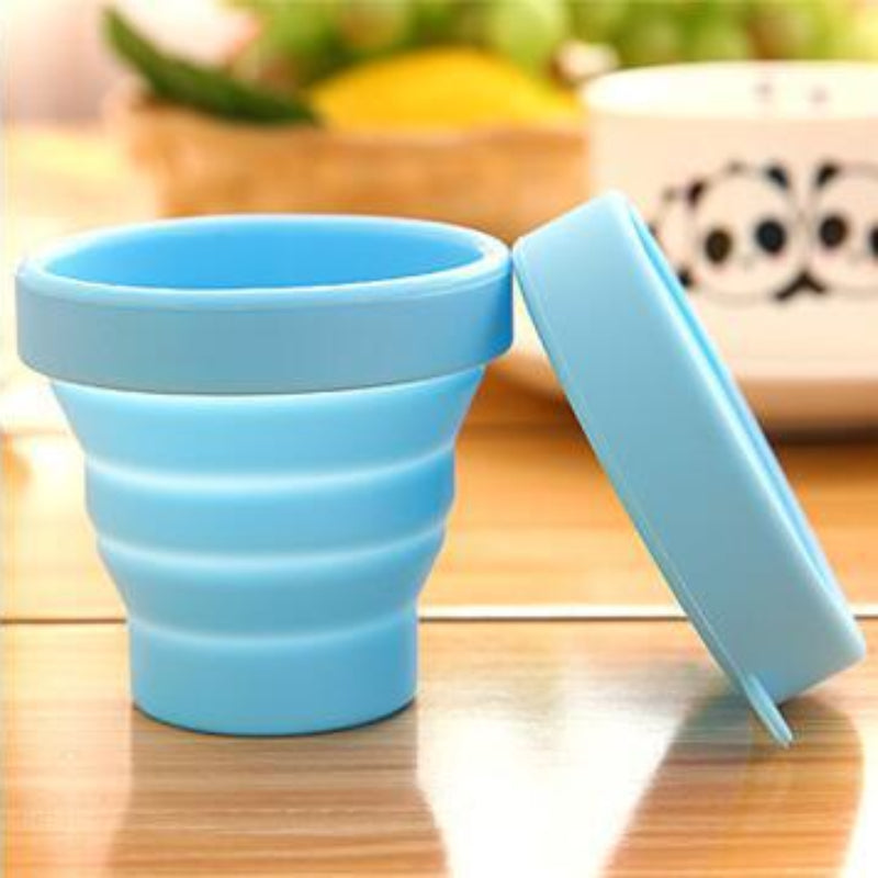 170ml Portable Silicone Folding Cup for Outdoor Sports Camping