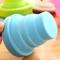 170ml Portable Silicone Folding Cup for Outdoor Sports Camping