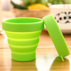 170ml Portable Silicone Folding Cup for Outdoor Sports Camping
