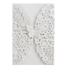 10pcs Butterfly Invitation Card Envelopes for Wedding Engagement Baptism