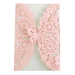 10pcs Butterfly Invitation Card Envelopes for Wedding Engagement Baptism