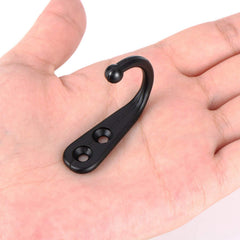 3pcs Wall Hooks Single Hook Bathroom Coat Hanger