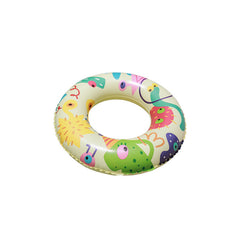 Summer Inflatable Swimming Ring Little Monster Pattern Thickened Pool Party