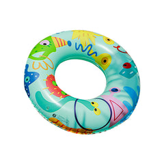 Summer Inflatable Swimming Ring Little Monster Pattern Thickened Pool Party