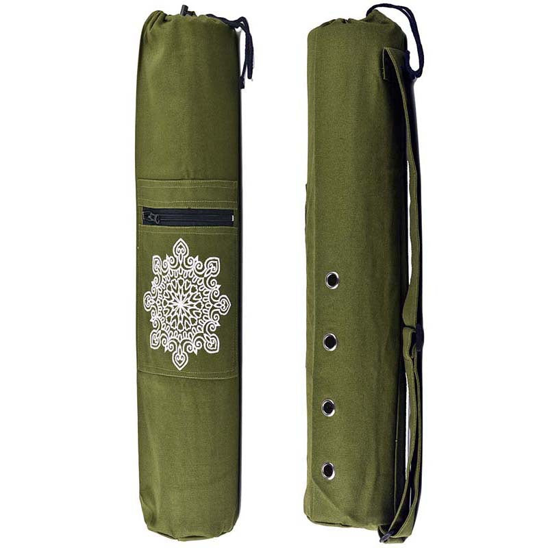 Canvas Yoga Mat Backpack- Stay Fit and Stylish