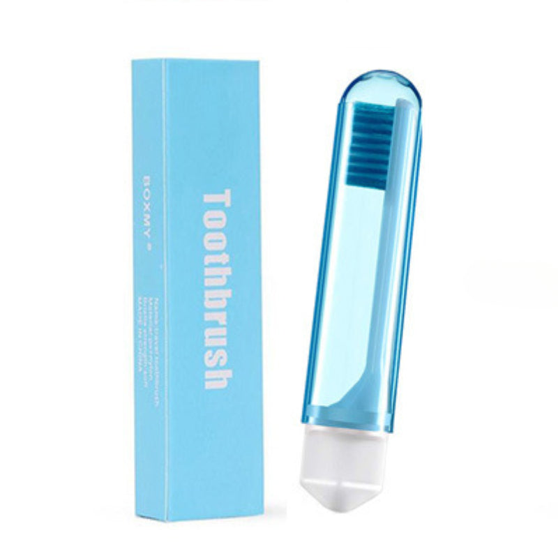 1pc Folding Toothbrush Portable Travel Mini Soft Bristle Toothbrush