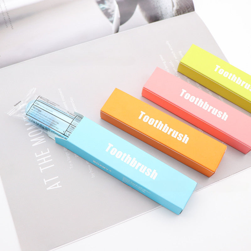 1pc Folding Toothbrush Portable Travel Mini Soft Bristle Toothbrush