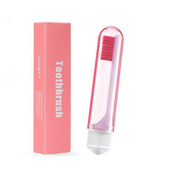 1pc Folding Toothbrush Portable Travel Mini Soft Bristle Toothbrush