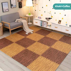 2pcs Jigsaw Mat Foam Floor Mat Splicing Climbing Mat for Living Room