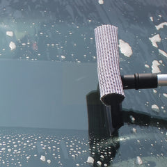 2 IN 1 Car Window Cleaning Brush Squeegee Scraper Wiper