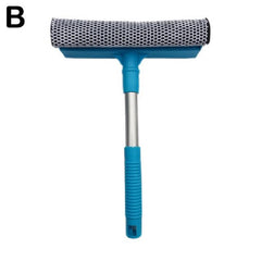 2 IN 1 Car Window Cleaning Brush Squeegee Scraper Wiper