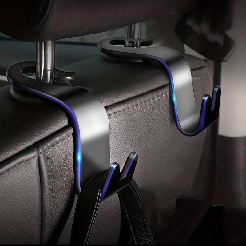 2pcs Car Seat Hooks Multi-functional Small Hook