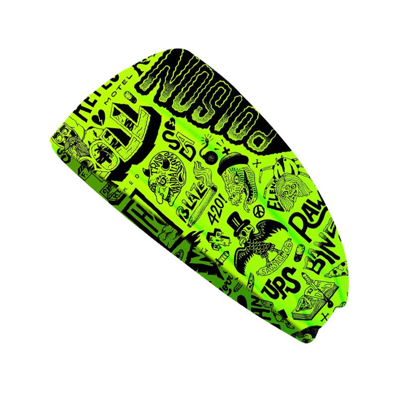 Men's Printed Breathable Hair Band for Sports