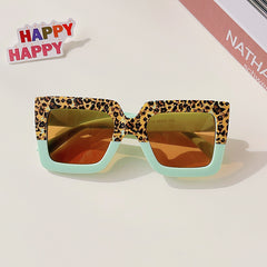 Baby Girl's Leopard Geometric Camouflage Sunglasses UV400