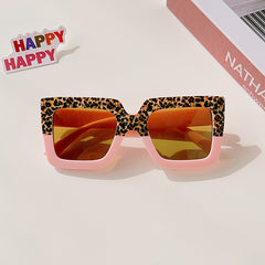 Baby Girl's Leopard Geometric Camouflage Sunglasses UV400