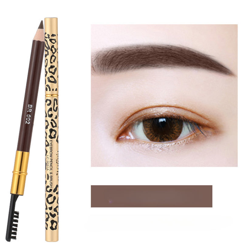 Dual Ended Waterproof Eyebrow Pencil with Brush