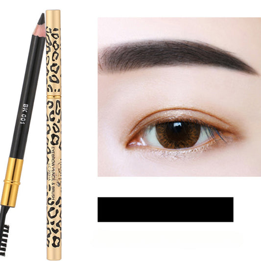 Dual Ended Waterproof Eyebrow Pencil with Brush