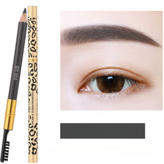 Dual Ended Waterproof Eyebrow Pencil with Brush