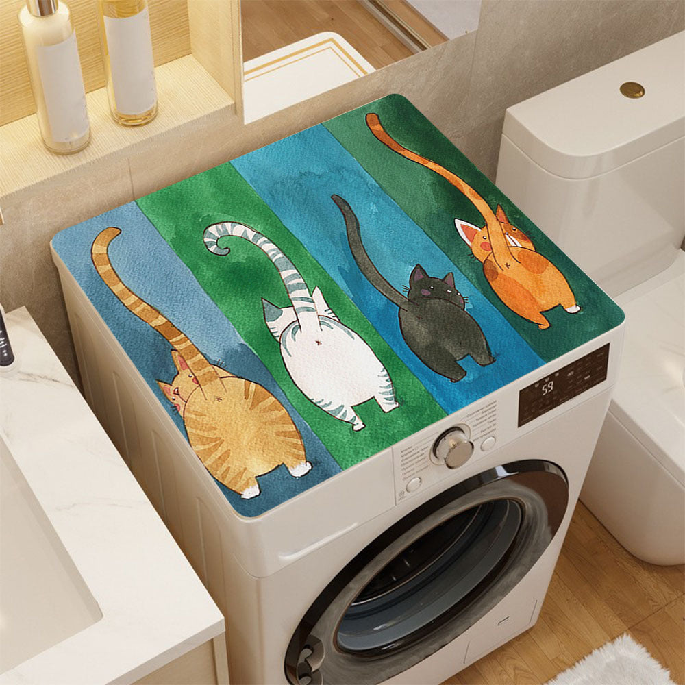 Rubber Drain Mat Coaster Absorbent Mat Bathroom Kitchen Drying Mat