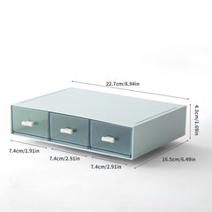 Stationery Storage Box Student Layers Drawer Pen Cabinet Organizer