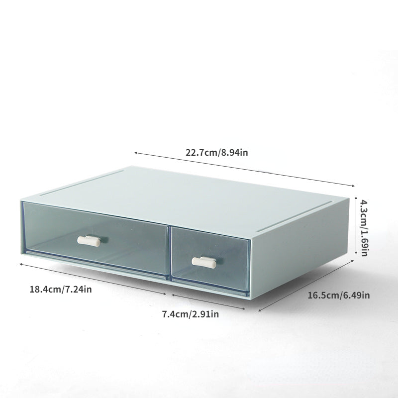 Stationery Storage Box Student Layers Drawer Pen Cabinet Organizer