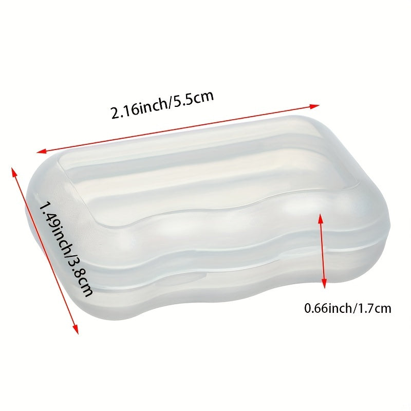 Portable Transparent Jewelry Storage Box Lightweight Carry On Organizer