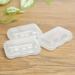 Portable Transparent Jewelry Storage Box Lightweight Carry On Organizer
