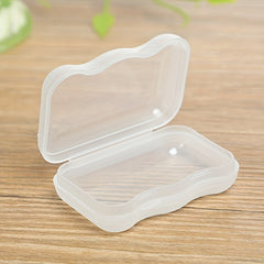 Portable Transparent Jewelry Storage Box Lightweight Carry On Organizer