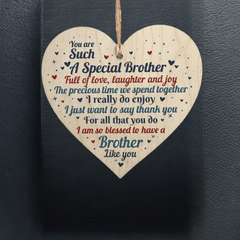 Wooden Heart Funny Signs Birthday Gift Decorations