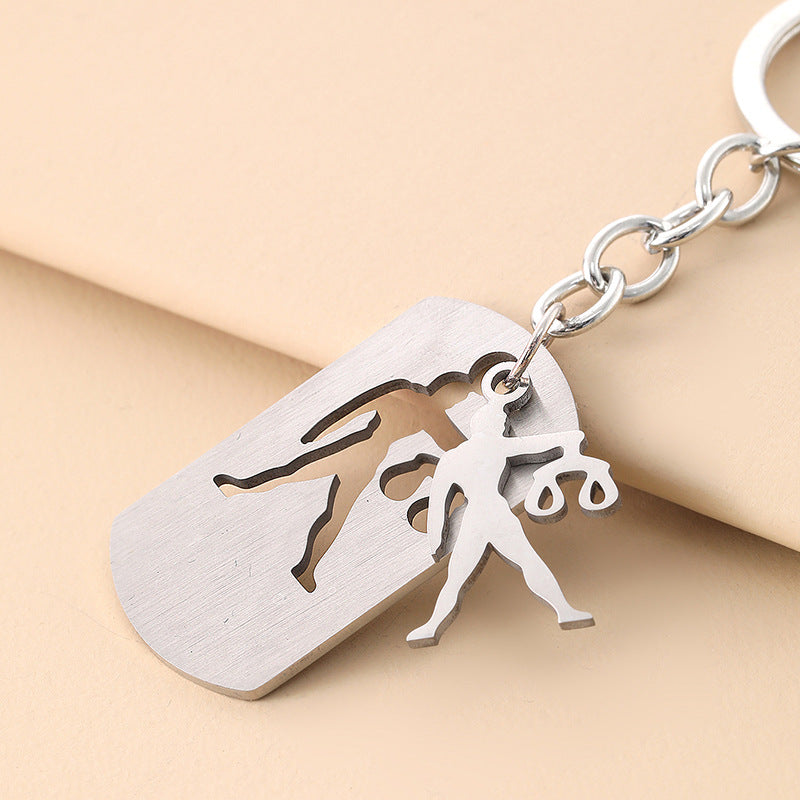 Constellation Shaped Metal Backpack Accessories