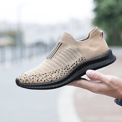 Men's Lightweight Slip on Athletic Shoes Breathable Walking Sneakers