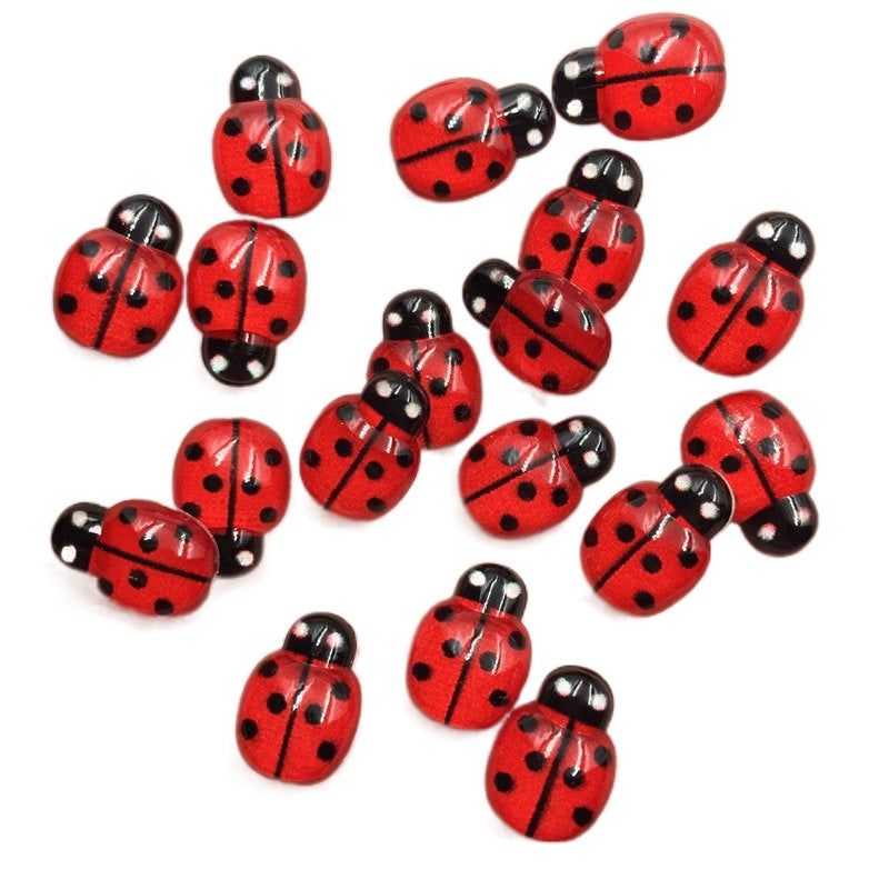 30pcs Colorful Resin Rhinestone Appliques DIY Wedding Crafts