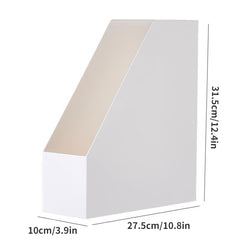 Desktop File Rack Office Book Stand Student File Storage Box