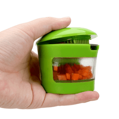 Stainless Steel Garlic Press Vegetable Cutter Kitchen Supplies