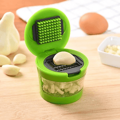 Stainless Steel Garlic Press Vegetable Cutter Kitchen Supplies