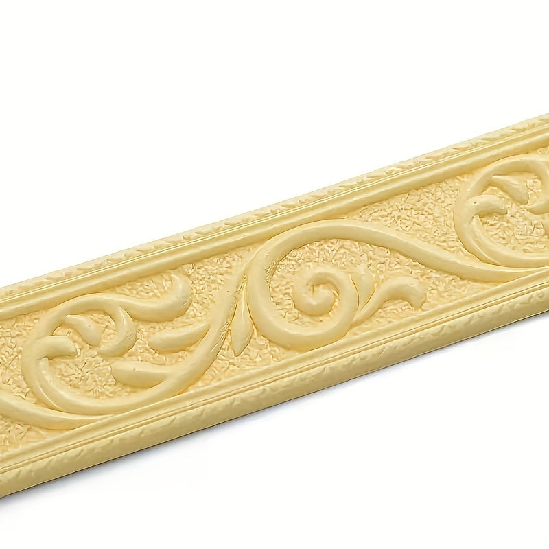 Foam Self-adhesive Flexible Molding Trim for DIY Wall Edge - 96in