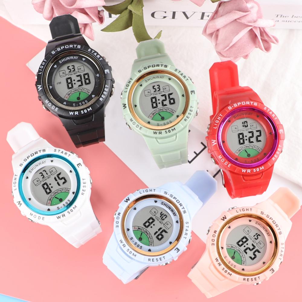 Kids Waterproof LED Digital Quartz Watch