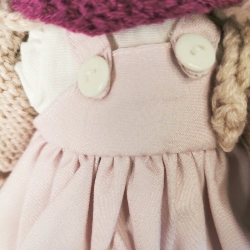 Soft Dress up Doll 8in By Artists - Collectible & Appreciable