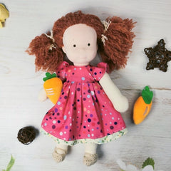 Soft Dress up Doll 8in By Artists - Collectible & Appreciable