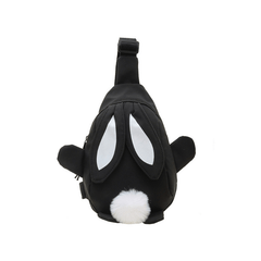 Kids Rabbit Ears Shoulder Bag - Cartoon Chest Bag for Girls