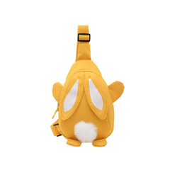 Kids Rabbit Ears Shoulder Bag - Cartoon Chest Bag for Girls