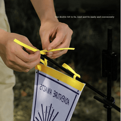 Outdoor Camp Flag Pennant Triangular Bunting Picnic Home Party Tent Flag