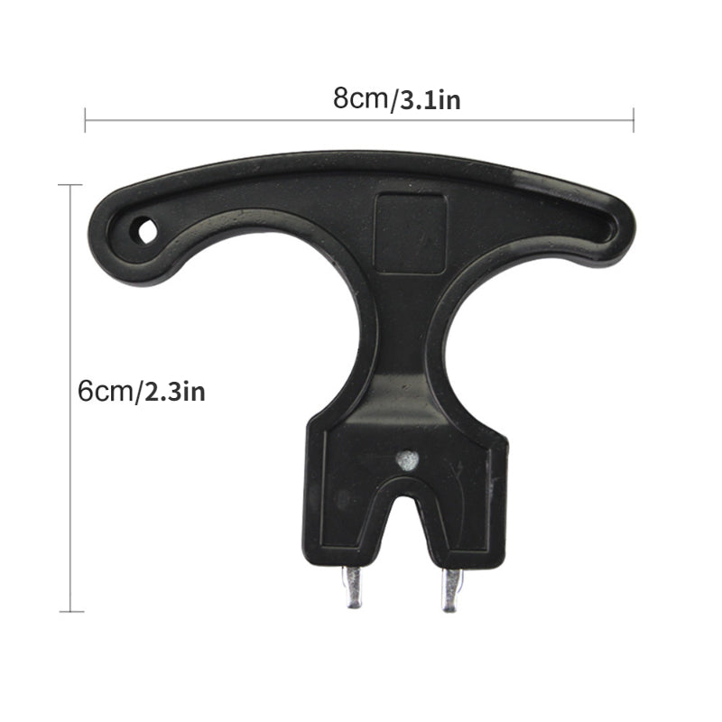 Golf Shoes Spikes Removal Wrench Tool Portable Cleats Nails Installation Remover