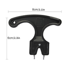 Golf Shoes Spikes Removal Wrench Tool Portable Cleats Nails Installation Remover