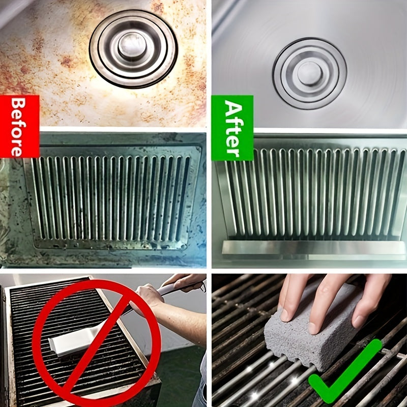Grill Griddle Cleaning Brick Block - Ecological Cleaning Stone